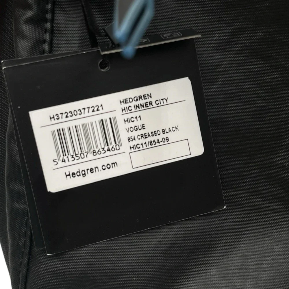 Hedgren Women's Vogue Small Backpack RFID Creased Black Size 12x10x3